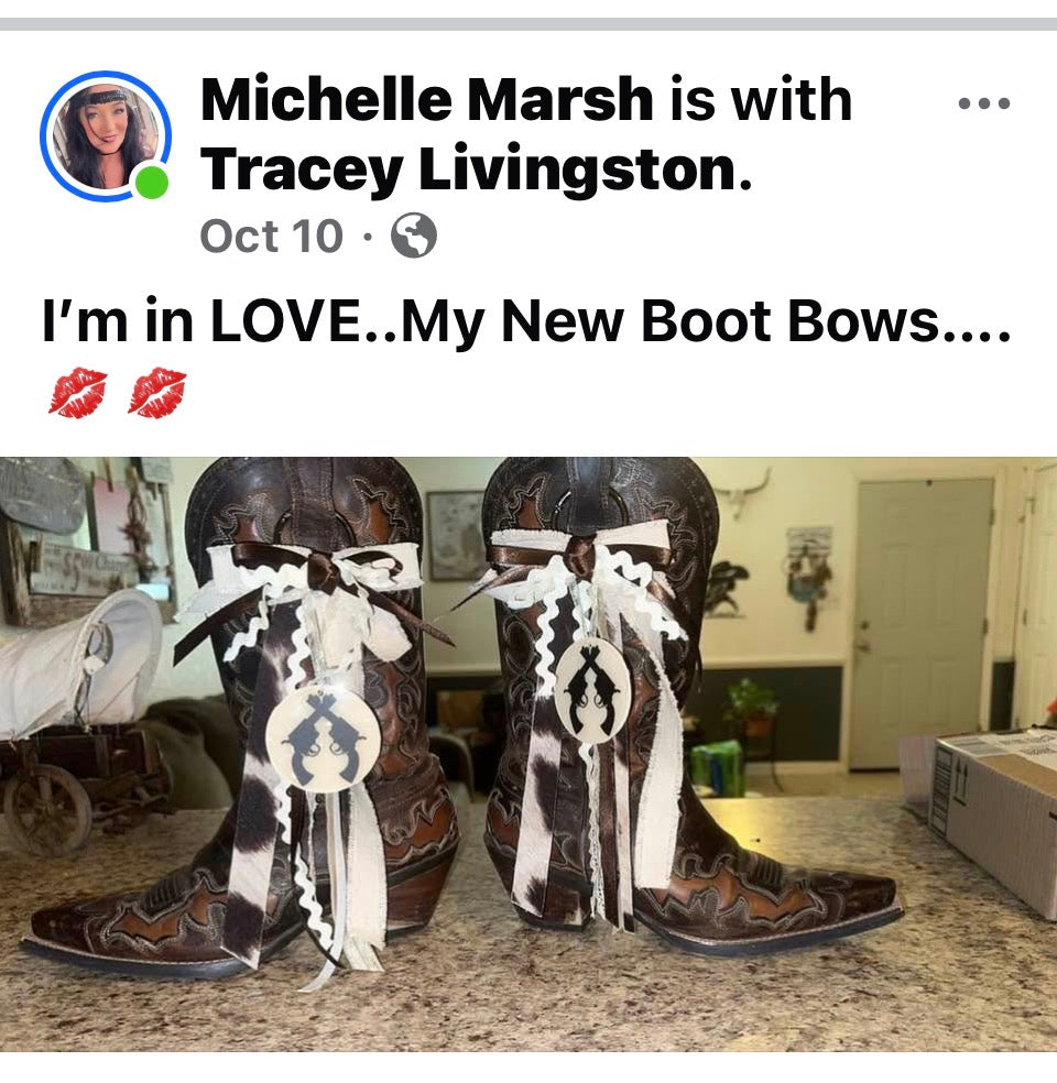 Custom Boot Bows